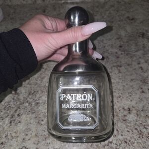 Patrón Margarita Shaker with Silver Accents